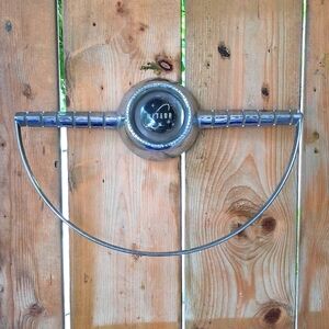 RARE Original 1955 Ford Meteor Steering Wheel Horn Fitting - Car Parts
